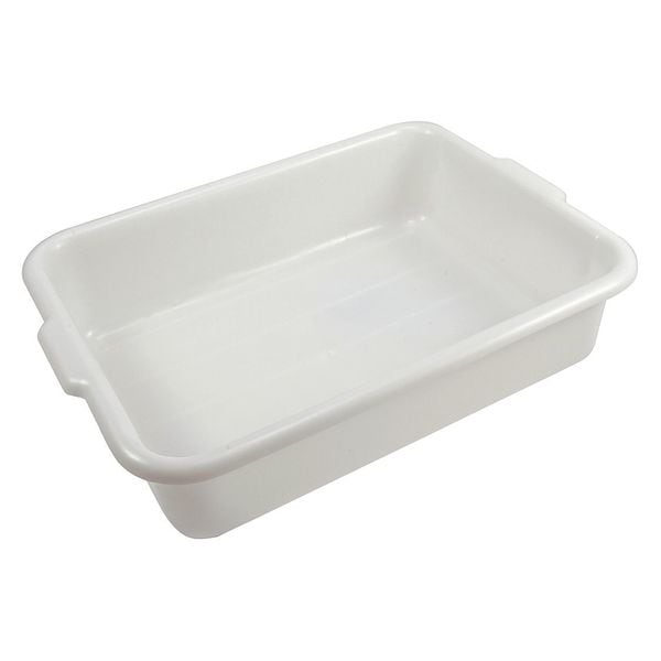 Dynalon Nesting Container, Natural, Polypropylene, 15 5/8 in W, 5 1/4 in H 410555