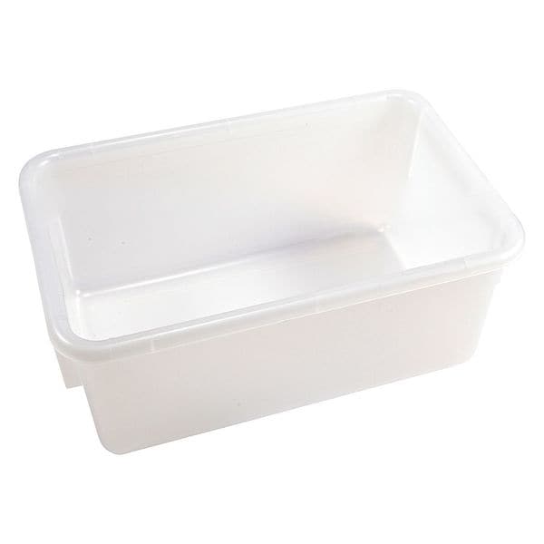 Dynalon Nesting Container, Natural, Polypropylene, 7 3/4 in W, 5 1/8 in H 410535