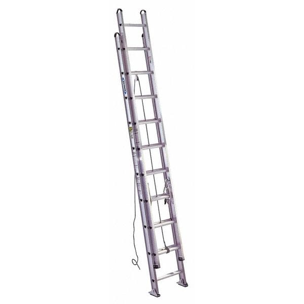 Werner D5202 371.89 Extension Ladder, Aluminum, 20 ft. , Type IAA