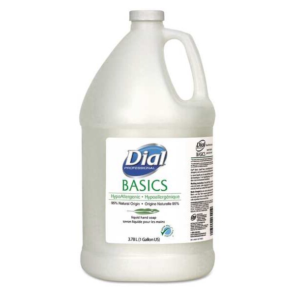 Dial 1 gal. Liquid Hand Soap Jug, 4 PK (6047) Zoro