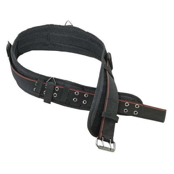 Arsenal By Ergodyne Black 1680D Ballistic Polyester Tool Belt, Xl
