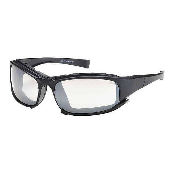 Bouton Optical Safety Glasses, Wraparound I/O Polycarbonate Lens, Anti-Fog, Scratch-Resistant 250-CE-10092
