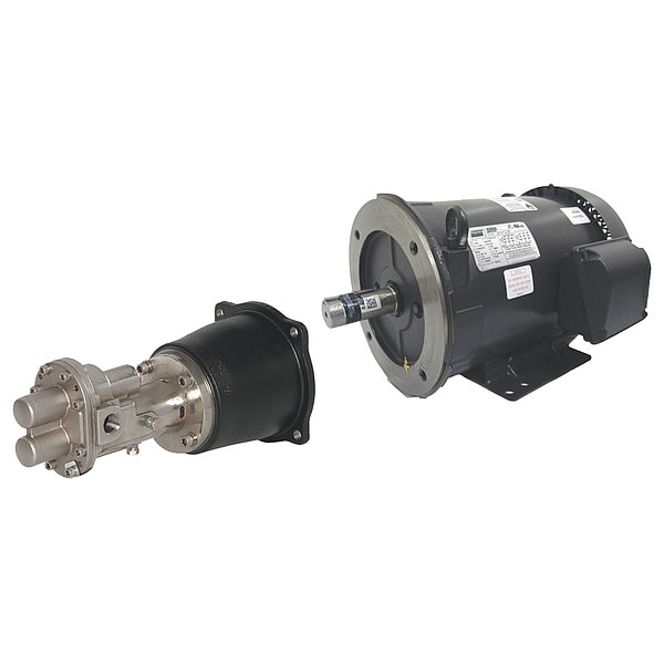 Dayton Rotary Pump, Close, 125psi, Cast Iron, 3HP 41TK21 | Zoro
