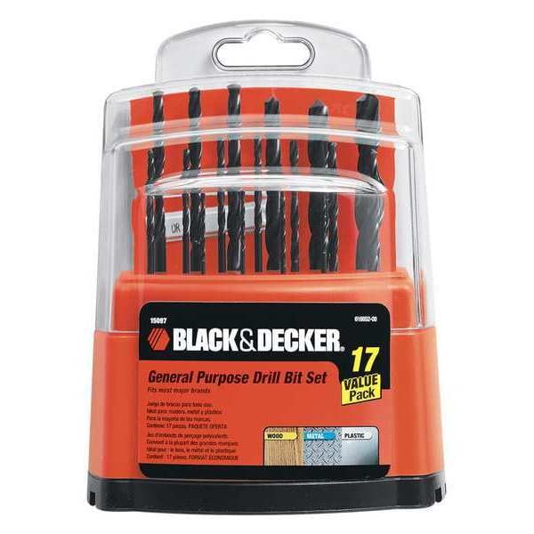 Black & Decker Drill Bit Set