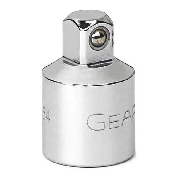 Gearwrench 1/2"F x 3/8"M Drive Adapter, SAE, 1 pcs, Full Polished Chrome 81354