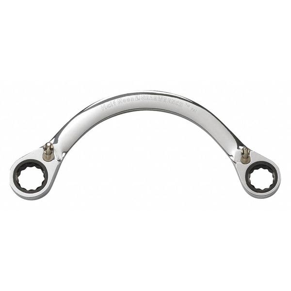 Gearwrench 3/8" x 7/16" 12 Point HalfMoon REVDouble Box Ratcheting