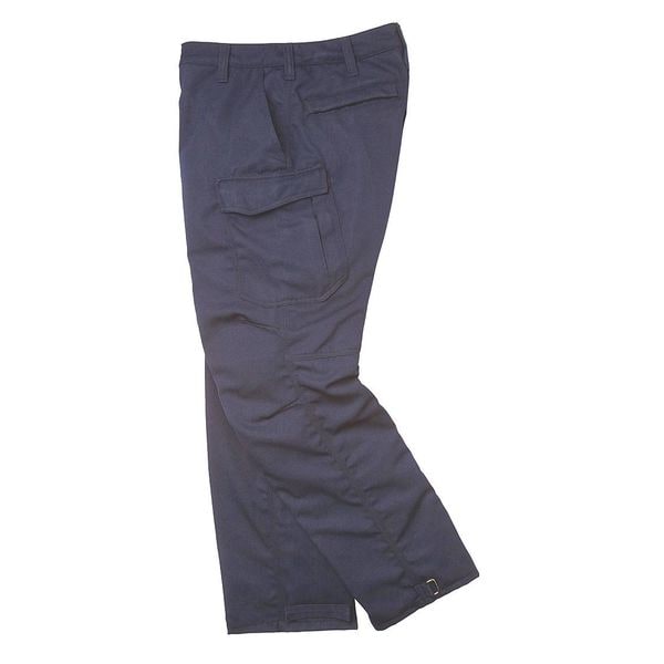Workrite Fire Service FR Tactical Pants, Inseam 36", Navy FP62NV Zoro