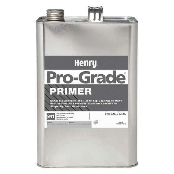 Henry Roofing Sealant, 1 gal, Can, Clear to Hazy Yellow PG941109 Zoro