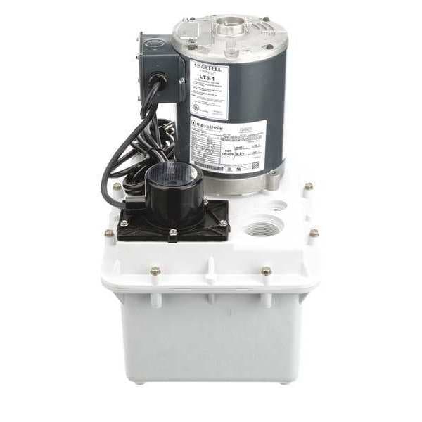 Hartell Laundry Tray/Sink Pump System, 1/3 HP LTS-1 | Zoro