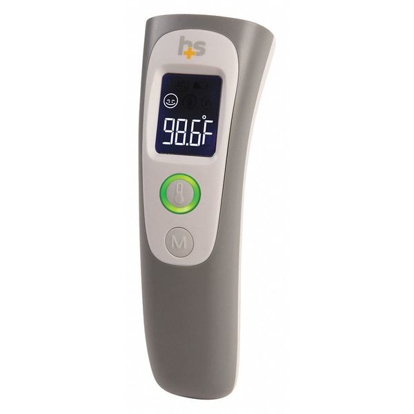 Healthsmart Digital Thermometer, Forehead, 51/8" L 18545000 Zoro