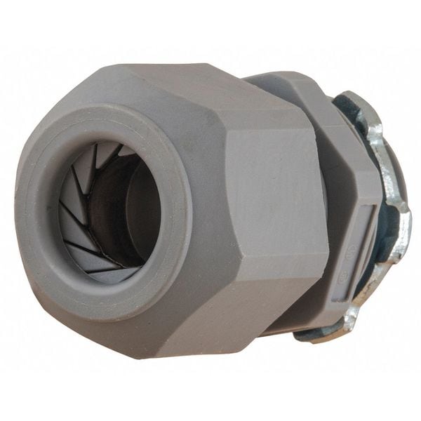 Hubbell Wiring DeviceKellems Liquid Tight Cord Connector, 2" L, Nylon