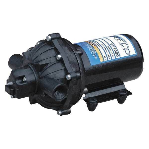 Everflo Sprayer Pump, Inlet/Outlet 1/2" FNPT EF3000BOX Zoro