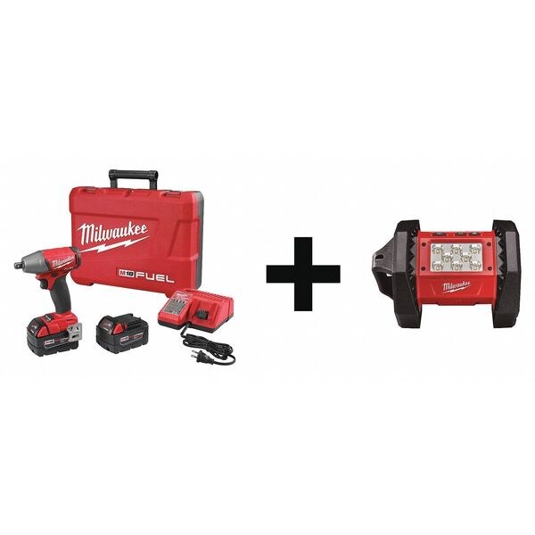 Milwaukee 2755 22 2361 501 81 Cordless Combo Kit 18 0 V 2 Tools 2 Bat Zoro Com