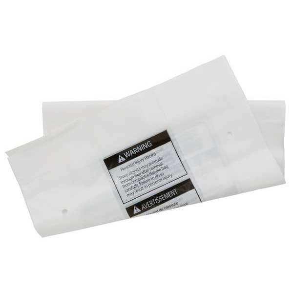 Ge Compactor Bag, PK15 WC60X10005 Zoro