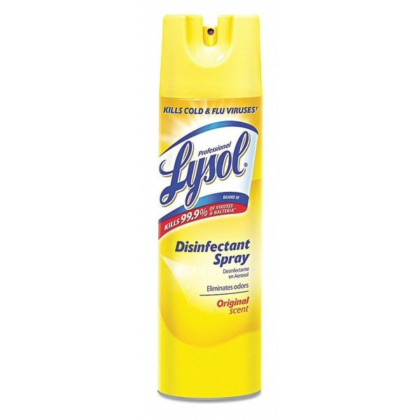Lysol Disinfectant Spray, 19 oz. Aerosol, Original 3624104650 Zoro