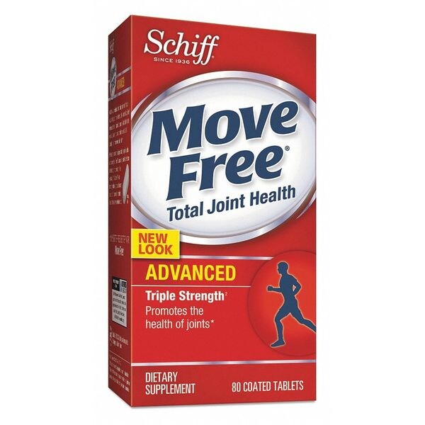 Move Free Joint Health Tablet, Tablet, Fruit, Box 20525-11873 | Zoro