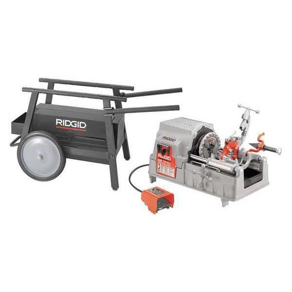 Ridgid 93287/92467 7,639.09 Pipe Threading Machine Kit, 1/8 to 2 in