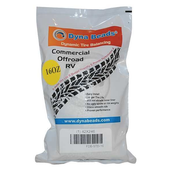 Dyna Beads Tire Balancing Beads, 16 oz. Fleet - main