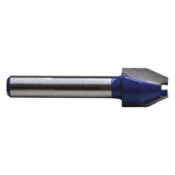 Century Drill & Tool Bevel Laminate Trim Tct Router Bit, 22Deg 40444 Zoro