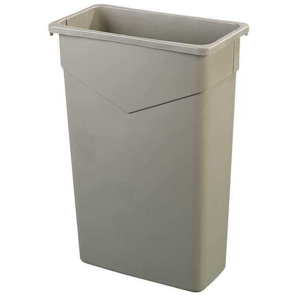 Carlisle 34202306 114.36 23 gal. LLDPE Rectangular Rectangle Trash Can