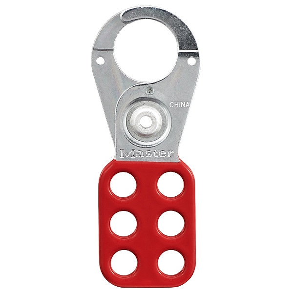 Master Lock Lockout Tagout Hasp with Vinyl-Coated Handle, 1 in Jaw ...