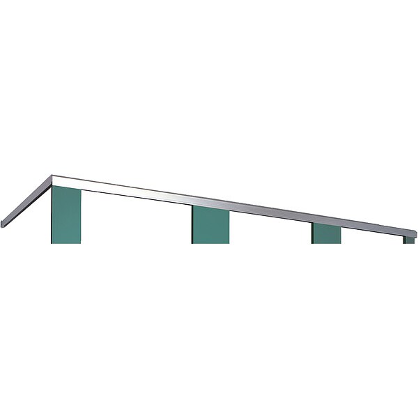 Asi Global Partitions Headrail Aluminum Satin 65 W 1 Thick 40