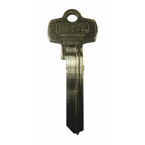 Best Key Blank, BEST Lock, Standard, 7P Keyway 1AF17P17 Zoro