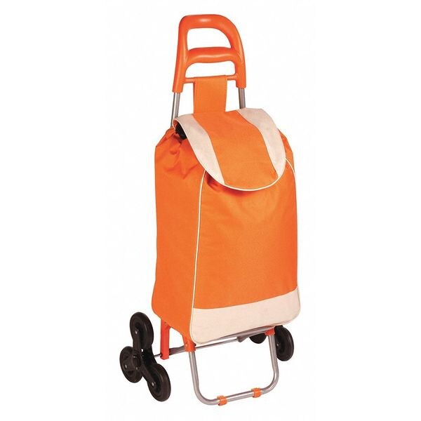 HoneyCanDo Bag Cart With TriWheels, Orange CRT04789 Zoro