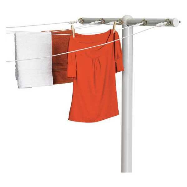 Honey-Can-Do T-Post Outdoor Drying Rack, 7-Line DRY-05261 | Zoro