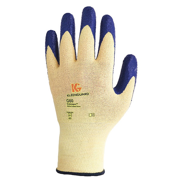 Kleenguard Cut Resistant Coated Gloves, A2 Cut Level, Nitrile, L, 5PK 98232