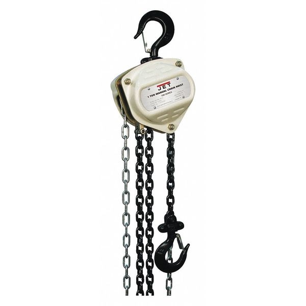 Jet Hand Chain Hoist With 15ft Lift, 1-Ton S90-100-15