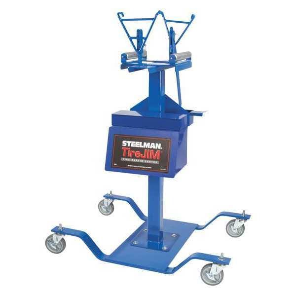 Steelman Tire Jim, Roller Head Assembly, Blue 97743 Zoro