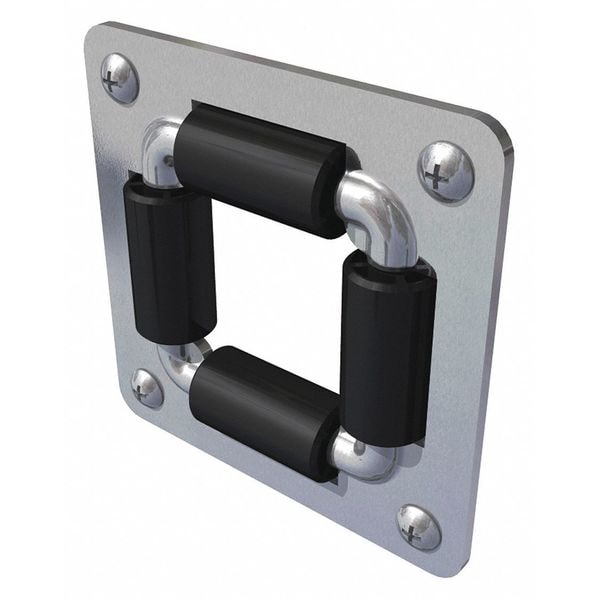 Coxreels SS 4-Way Roller Bracket, Spring Driven 4RB-SS