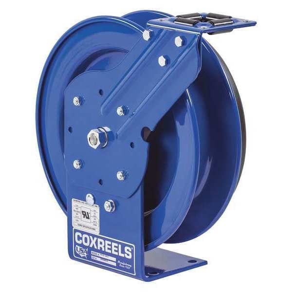 Coxreels 100 ft. 12 Spring Driven Cord Reel 0 Outlets EZ-PC24L-0012