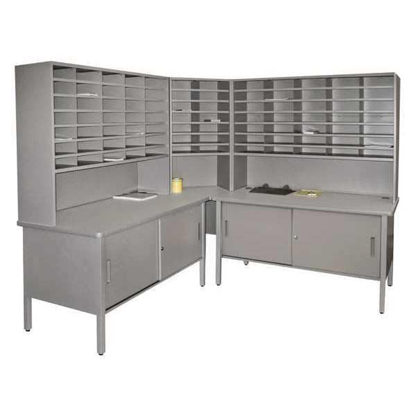 Mailroom 84 Slot Corner Literature Organizer UTIL0015 Zoro
