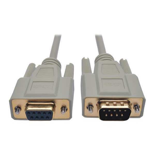 TRIPP LITE Serial Cable,Straight Thru,DB9 M/F,6ft (P520006) Zoro