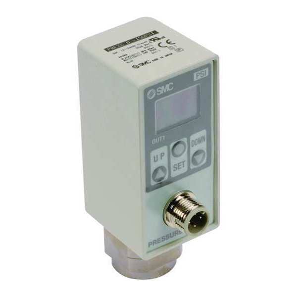 Smc Digital Pressure Switch, 1/4 Piping ISE70N0243 Zoro
