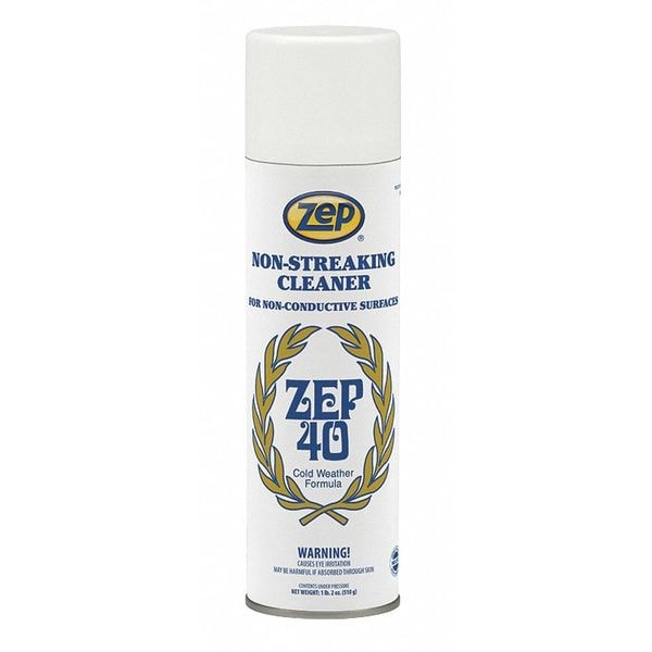 Zep Cleaning Product, 18 oz. Aerosol Can, Alcohol, 12 PK 014401