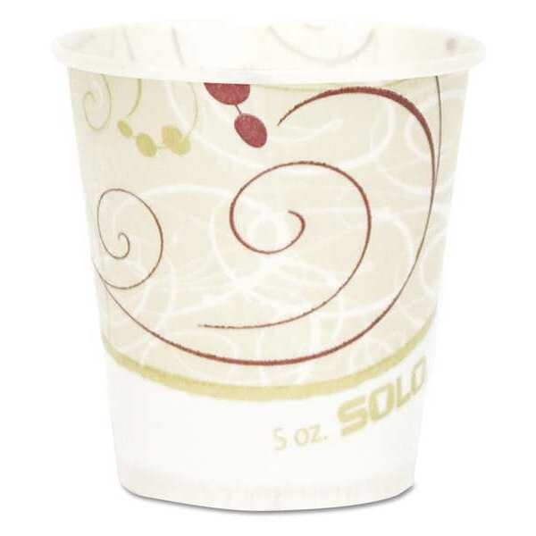 Solo Cup Company R53SYM 162.82 Flat Bottom Water Cup 5 oz., Pk3000