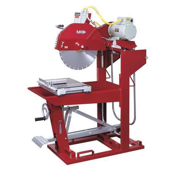 Mk Diamond Products Block Saw, 460V, 3Phase, 24", 71/2 HP 16064224