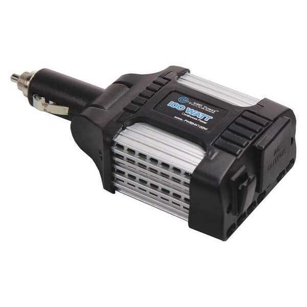 Aims Power PWRINV100W 29.00 Power Inverter, Cigarette Lighter, 100W