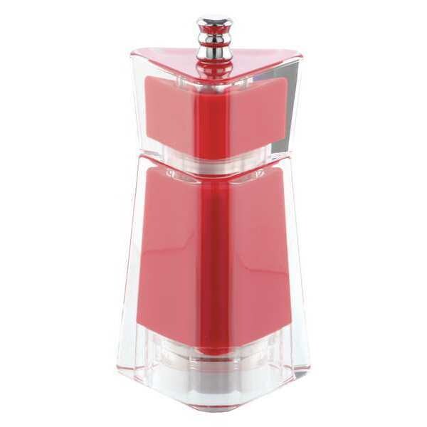 Chef Home Cookin Pepper/Salt Mill, Kate Red, 4-1/2" 29453