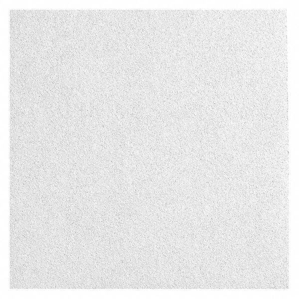 Armstrong Calla Ceiling Tile, 24 in W x 24 in L, Square Lay-In, 15/16 in Grid Size, 10 PK 2820A