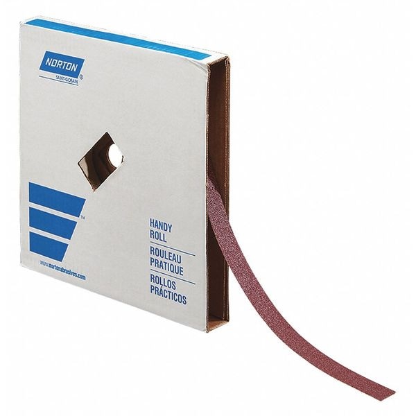 Norton Abrasives Abrasive Roll, 150 ft. L, Fine, 150 Grit 66261136182