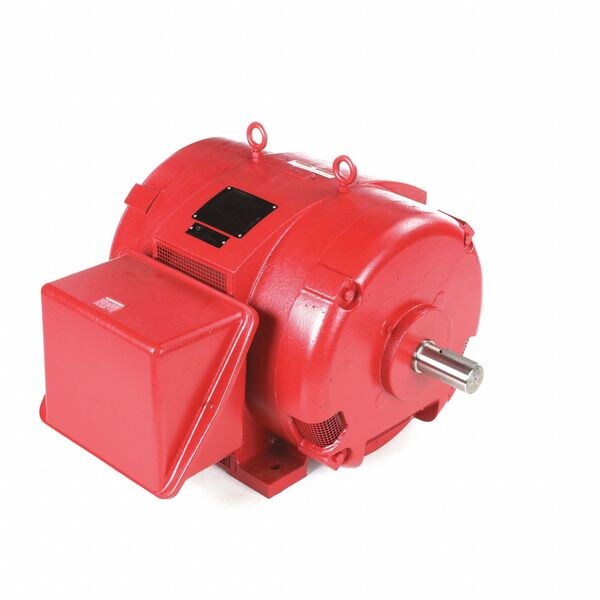 Marathon Motors Fire Pump Motor, 100 HP, 1780 RPM, 60 Hz 404TSTDS4333 ...