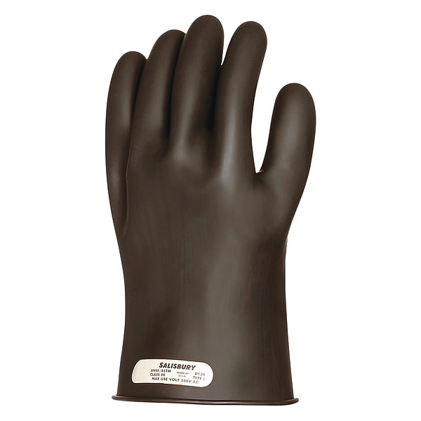 Salisbury Rubber Insulating Glove Kit Blk Class 00 GK0011B/8H Zoro