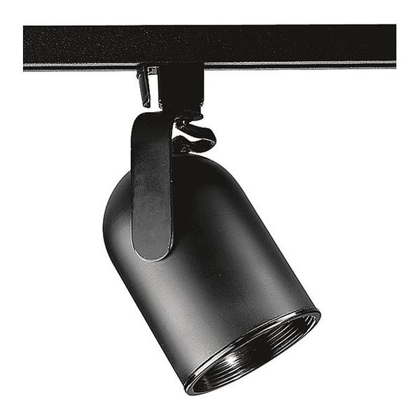 Progress Lighting Track Head PAR16 1Light Track Head, 50 W, Black P920331 Zoro