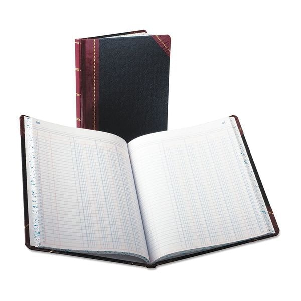 Boorum & Pease 12-Column Columnar Book - 150 Pages Thread-Sewn Accounting Ledger 12.25x10.125