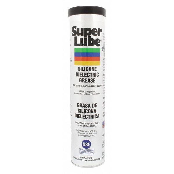 Super Lube 400g Translucent White Silicone Di-Electric Grease Cartridge 91015