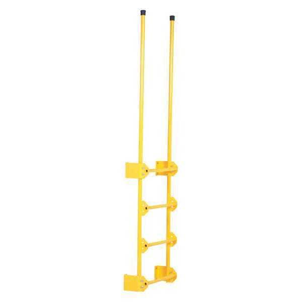 Vestil DKL4 198.00 Dock Ladder, WalkThrough Style, 4 Step
